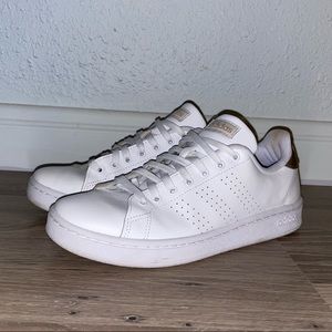 Adidas White Sneakers Size 8